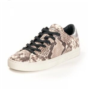 Crime London 8 Women's Snake Print Sneakers